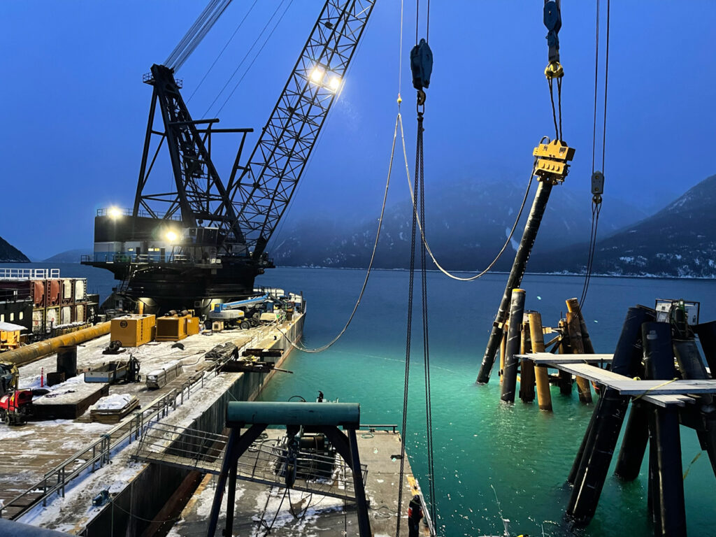 Projects - Skagway • Ore Peninsula Redevelopment - Alaska Survey Services - Blue Arrow Surveys
